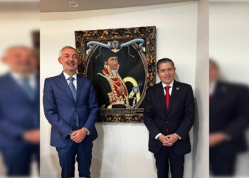 Se reúne Giovani Gutiérrez con embajador de Italia en México