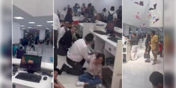 Tiroteo en AICM dejó un detenido y una policía herido: Batres