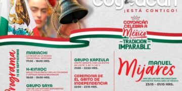 Invitan a ceremonia del Grito de Independencia en Alcaldía Coyoacán