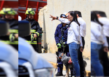 Encabeza Lía Limón simulacro de sismo en Álvaro Obregón