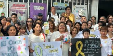 Entrega Nueva Aztlán media tonelada de tapitas para el tratamiento de niñas y niños con cáncer