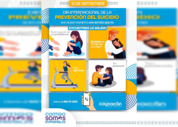 Conmemora Coyoacán Día Internacional de la Prevención del Suicidio