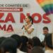 Con la designación de sus coordinadores de campaña por circunscripción, la inminente candidata presidencial de Morena, Claudia Sheinbaum, ha empezado a repartir el pastel para ver si con eso calma a los grupos duros que están moviéndole el piso a quien ella quiere imponer como abanderado para la Ciudad de México, Omar García Harfuch. FOTO: X / Sheinbaum