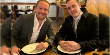 El alcalde de Benito Juárez  Santiago Taboada se reunió con su homólogo de Cuajimalpa, para dialogar entorno del 2024, pues ambos buscan la candidatura de oposición para la Jefatura de Gobierno de la Ciudad de México, el primero desde las filas del PAN, y el segundo del PRI, partidos que competirán juntos en el Frente Amplio por México, en el que igual participa el PRD. FOTO: X / Taboada