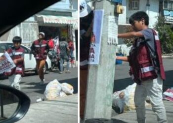 El diputado del PAN, Luis Chávez García, acusó a la aspirante a la candidatura de Morena para la Ciudad de México, clara Brugada, de recurrir a prácticas que actualmente se consideran deleznables, al utilizar a menores de edad para sus fines proselitistas. FOTOS: Diputados PAN CDMX