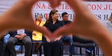 La aspirante a la candidatura de Morena para la Jefatura de Gobierno Clara Brugada dijo que la juventud merece vivir en la “Ciudad Utopía” y consideró que dicho sector de la población simpatiza con la llamada Cuarta Transformación. FOTO: X / Brugada