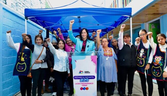 En las Estancias Infantiles se forjan mujeres y hombres productivos: Lía Limón