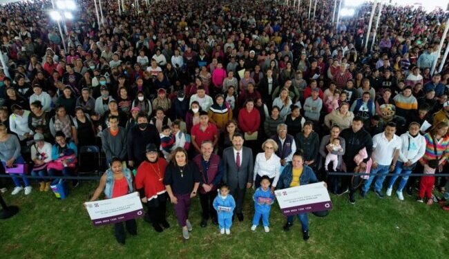 Otorga Batres tarjetas del Programa «Mi beca para empezar» a más de 5 mil beneficiarios de la Alcaldía Tláhuac