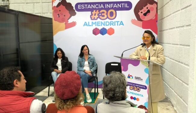 Promesa cumplida, ya hay 30 estancias infantiles en Álvaro Obregón: Lía Limón