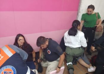 Reportan accidente en L-7 del Metro que dejó 9 lesionados