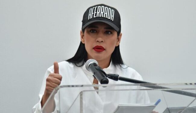 Ofrece Sandra Cuevas proteger como una “mamá” a la ciudadanía ante la inseguridad y el crimen organizado