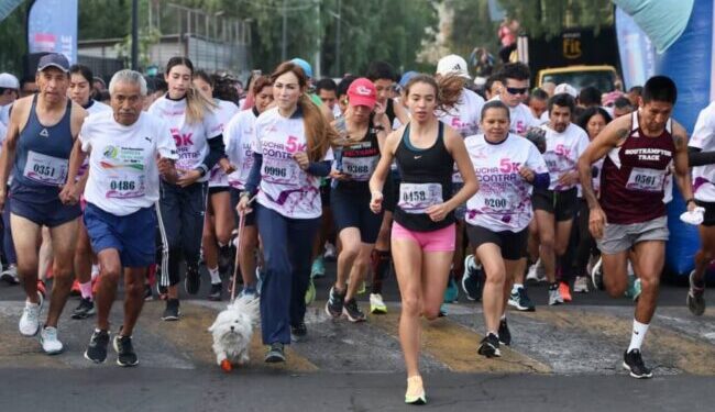Organiza Coyoacán Maratón contra Cáncer de Mama