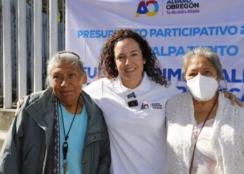 Continúa Mariana Rodríguez Mier y Terán supervisión y entrega de obras