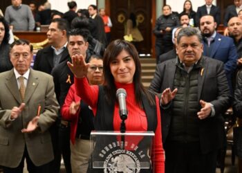 De manera paralela, en el Congreso de la Ciudad de México se le complicaron más las cosas a Godoy, porque rindió protesta la diputada Wesley Chantal Jiménez, suplente de Silvia Sánchez Barrios, del PRI, FOTO: Congreso CDMX