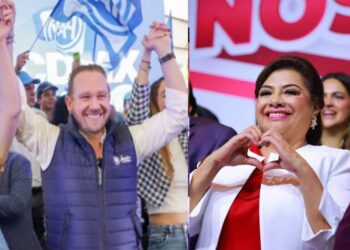 Con la declinación de la alcaldesa Lía Limón y la senadora Kenia López Rabadán a favor de Santiago Taboada, se espera que en las próximas semanas aumente la ventaja que tiene éste por encima del priísta Adrián Rubalcava. FOTOS: X / Taboada – X / Brugada