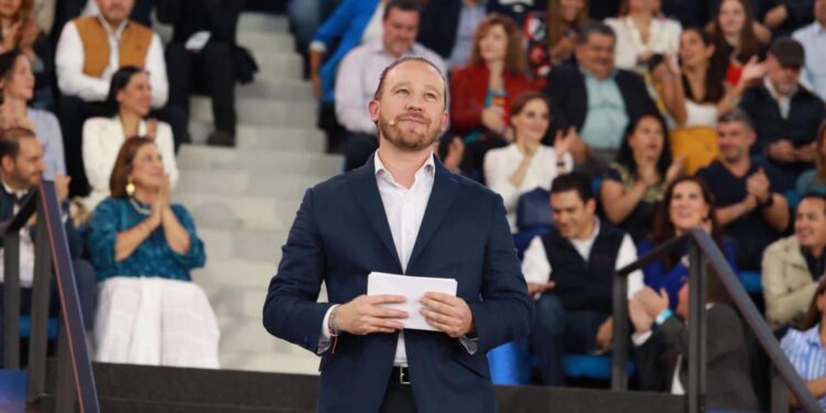 Vía método de acuerdo político, Taboada sería designado el próximo domingo como el virtual candidato del Frente Amplio por la Jefatura de Gobierno de la CDMX. FOTO: Alcaldía BJ