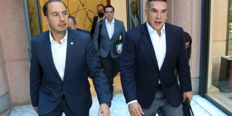 También Alito le cumplió al PAN en alinear a sus diputados para votar contra la ratificación de Ernestina Godoy como titular de la Fiscalía de Justicia de la CDMX, pues en el peor de los escenarios seis de los ocho priístas van en contra. FOTO: Prensa PAN