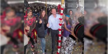 El exalcalde de la Benito Juárez recibió el “Bastón para Servir al Pueblo”, por parte de la “Asociación Civil Poder, Orgullo y Fuerza Priet@”, al tiempo que remarcó que los “chilangos se merecen mucho más de lo que les han dado en los últimos 20 años”. FOTO: X / Taboada