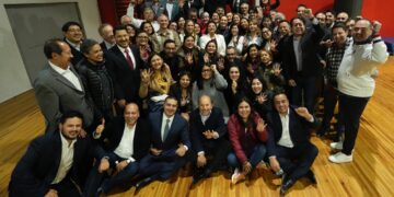 "En la Ciudad hay unidad en torno a Clara Brugada, quien estoy segura que encabezará los destinos de la capital del país. Felicito a todas y todos y doy un reconocimiento especial a quienes participaron en la encuesta. FOTO: X / Sheinbaum