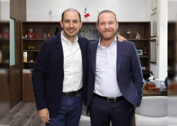 El líder nacional del PAN Marko Cortés informó a los integrantes del Comité Ejecutivo de su partido que el Frente Amplio por México (FAM) postulará a un hombre para la candidatura de la Jefatura de Gobierno en la elección del 2024. FOTO: X / Taboada