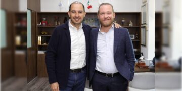 El líder nacional del PAN Marko Cortés informó a los integrantes del Comité Ejecutivo de su partido que el Frente Amplio por México (FAM) postulará a un hombre para la candidatura de la Jefatura de Gobierno en la elección del 2024. FOTO: X / Taboada