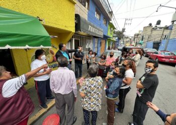 En su mensaje a la militancia de Morena, Gabriel García expuso que junto al pueblo de Iztapalapa elaborará un proyecto integral que también contempla el fortalecimiento de la identidad, cultura y tradiciones en los barrios y pueblos originarios. FOTO: Especial