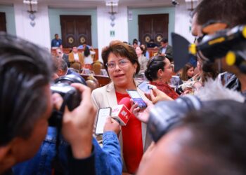 La coordinadora de Morena en el Congreso de la Ciudad de México, Martha Ávila dijo que “no hay prisa, ni la había habido” en el proceso de la posible ratificación de la titular de la Fiscalía General de Justicia de la Ciudad de México (FGJCDMX), Ernestina Godoy. FOTO: Especial / CDMX Magacín