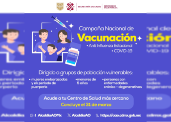 Invita Alcaldía ÁO a campaña de vacunación