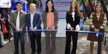 Encabeza Lía Limón la feria de las personas adultas mayores “En armonía contra la neumonía”