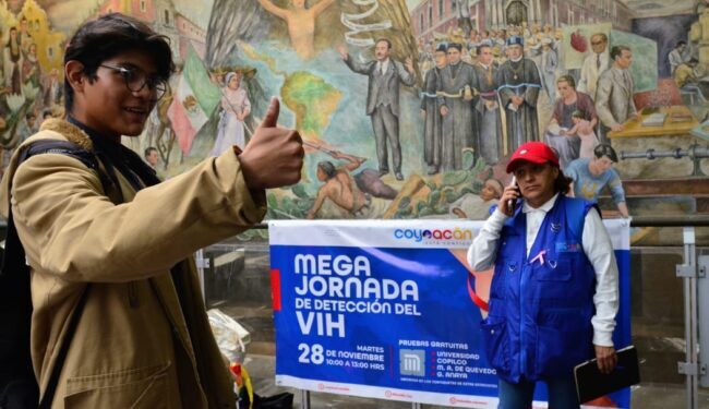 Realiza Coyoacán Mega Jornada de Detección del VIH