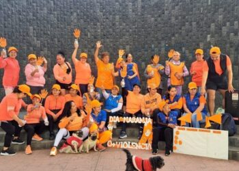 Realizan ‘Zumba Naranja’ en Alcaldía Coyoacán