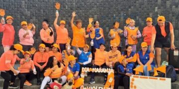 Realizan ‘Zumba Naranja’ en Alcaldía Coyoacán