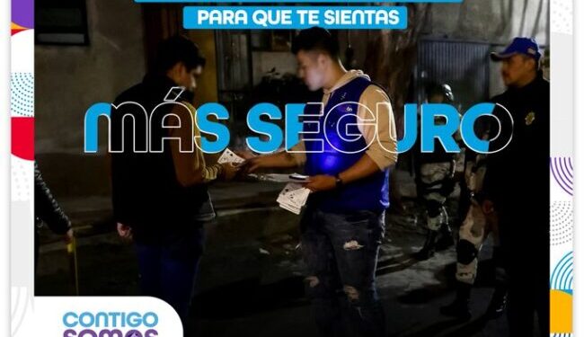 Continúan operativos de seguridad en Coyoacán