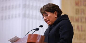 la coordinadora de Morena en el Congreso de la Ciudad de México, Martha Ávila por fin reconoce que no tienen los votos suficientes para aprobar la ratificación de Ernestina Godoy por 4 años más en la Fiscalía CDMX. FOTO: Congreso CDMX