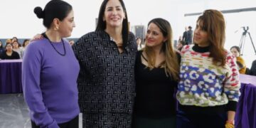 Firma Lía Limón convenio con Grupo L’oréal que beneficia a mujeres de la Alcaldía