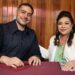 La precandidata única de Morena para la Jefatura de Gobierno, Clara Brugada se congratuló ante el anuncio del exaspirante Omar García Harfuch de que se registró como candidato al Senado en la primera fórmula de Morena. FOTO: X / Brugada