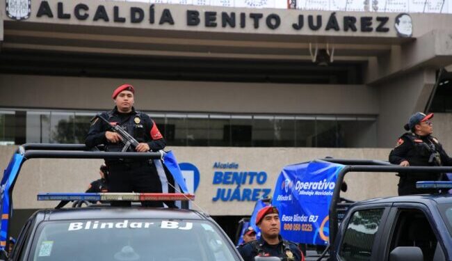 Inicia operativo “Blindaje Navideño” en la Alcaldía Benito Juárez