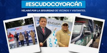 Continua el blindaje navideño en Coyoacán