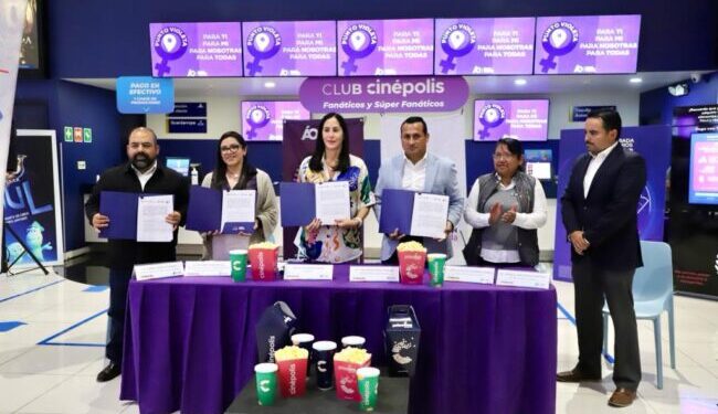 Lía Limón llega a 166 puntos violeta en Álvaro Obregón, Cinépolis se suma a la defensa de las mujeres