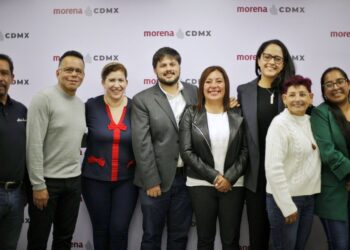 El fin de semana reanudarán las actividades de precampaña de la aspirante de la coalición Sigamos haciendo historia, Claudia Sheinbaum, por tal motivo, el presidente capitalino de Morena, Sebastián Ramírez Mendoza, invitó a militantes y simpatizantes a un par de reuniones este sábado 6 de enero. Foto: Morena CDMX