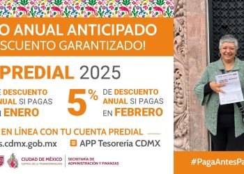 Los habitantes de la Ciudad de México podrán hacerse merecedores de diversos descuentos en el pago de agua, predial y tenencia, siempre y cuando se hagan en los primeros meses del 2025. Foto: Especial