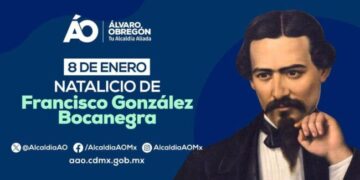 Conmemora Alcaldía ÁO   el nacimiento de Francisco González Bocanegra