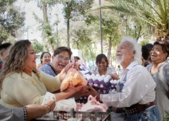 Movimiento Nueva Aztlán ampliará su programa de Canasta Básica Sin Inflación en el cual ofrecer huevo, tortillas, leche y pollo a precios bajos