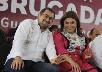 En el equipo de Clara Brugada, así como en Morena de la Ciudad de México deberían reconsiderar que el senador César Cravioto continúe como vocero de la campaña a la Jefatura de Gobierno, así como también que pueda ser candidato a la Alcaldía Gustavo A. Madero. FOTO: X / César Cravioto