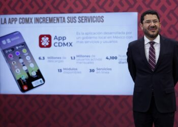 Luego de que, en repetidas ocasiones, la oposición en la CDMX haya criticado el desabasto de agua, el que dicen, es producto de una ineficiencia de la actual administración capitalina, el jefe de Gobierno, Martí Batres, aseguró que las aseveraciones se deben a que existen grupos que desean privatizar el Sistema de Aguas de la Ciudad de México (Sacmex). FOTO: GCDMX