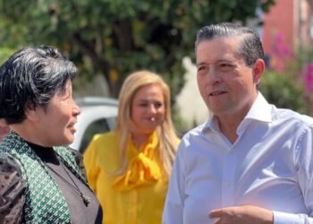 Supervisa Giovani Gutiérrez obras de mejoramiento urbano