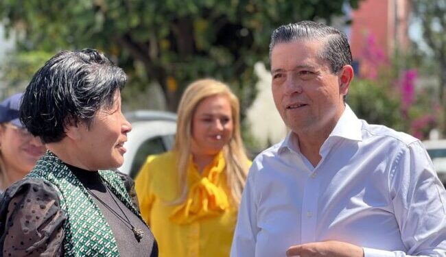 Supervisa Giovani Gutiérrez obras de mejoramiento urbano