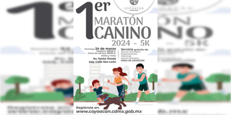 Invita Coyoacán al Primer Maratón Canino