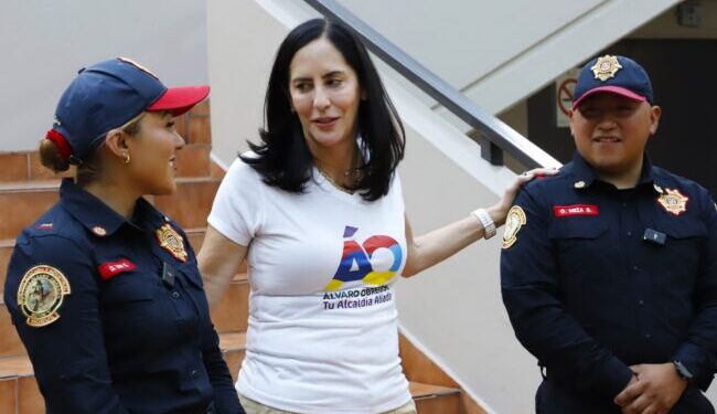 Reconoce Lía Limón a policías de Blindar Álvaro Obregón que salvaron la vida a un bebé