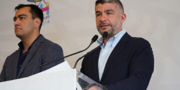 El alcalde Mauricio Tabe informó que esta semana entrará en vigor la licencia temporal que solicitó al Congreso capitalino con el objetivo de atender el proceso electoral rumbo a las próximas elecciones del 2 de junio. FOTO: Especial